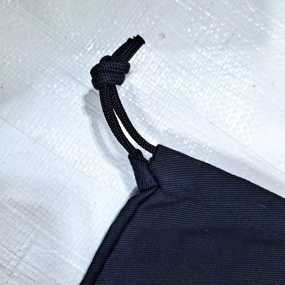 Ralph Lauren Navy Blue Dust Cover Cotton Drawstring Pouch Bag